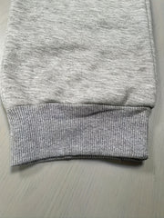 2 Pack Women's Plus Size Heart Print Fleece Liner Joggers Set