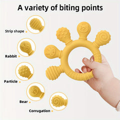 Idela Baby Teething Ring Silicone Teether for Infants