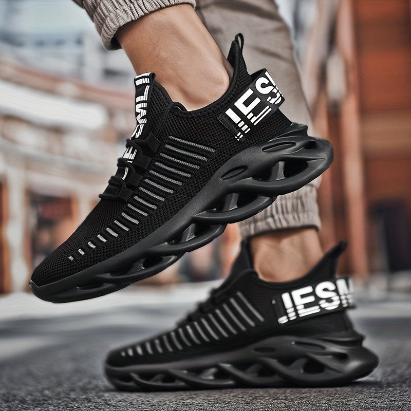 Men's Slip on Blade Sneakers Athletic Shoes Lightweight Breathable