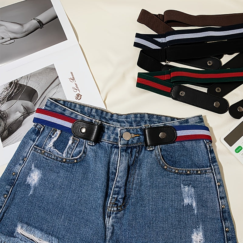 Colorful High Elastic Belt Women's Belt