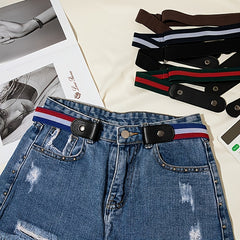 Colorful High Elastic Belt Women's Belt