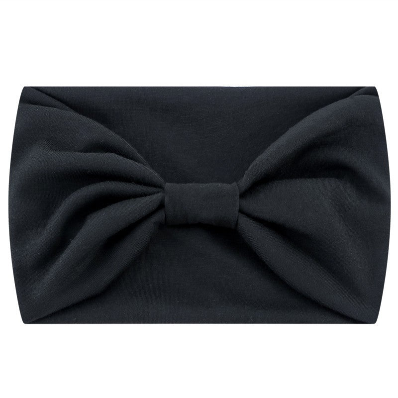Solid Wide Headband Turban Hair Accessory