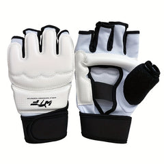 1 Pair Hand Guards And 1 Pair Foot Guards - Taekwondo Gloves And Foot Guards