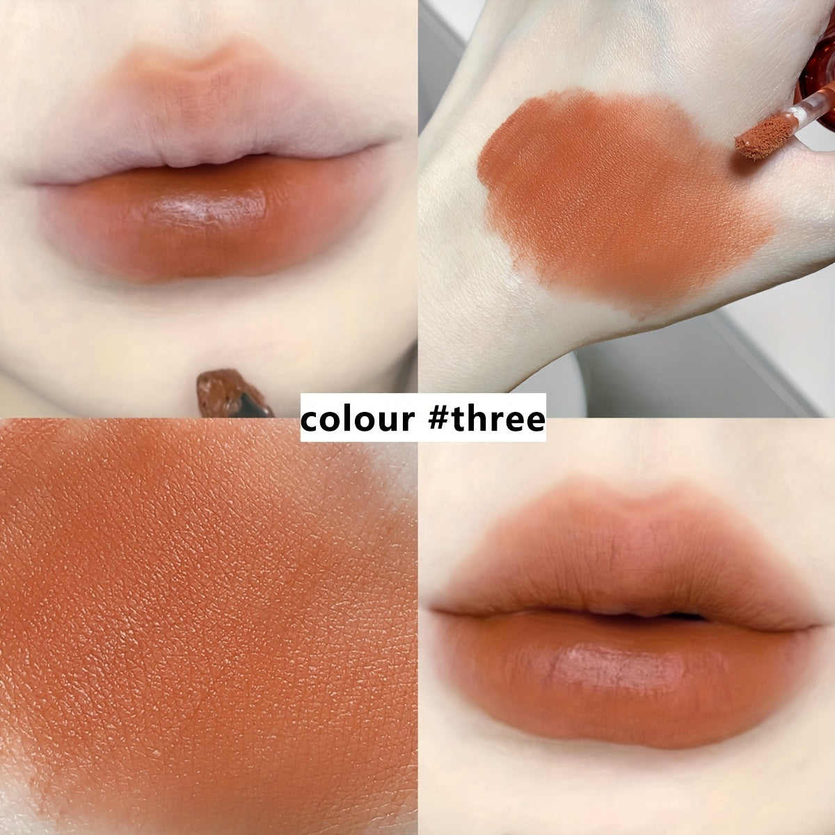 Irregular Art Matte Lip Glaze Long Lasting Waterproof