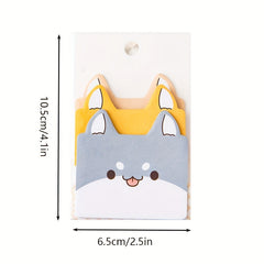 45 Sheets Cartoon Animal Sticky Notes