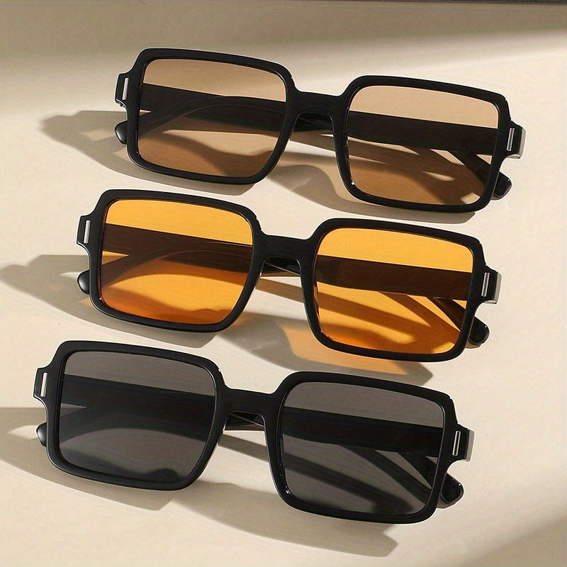 Square Sunglasses Men Women Anti Glare UV400 Sun Shades Glasses Driving