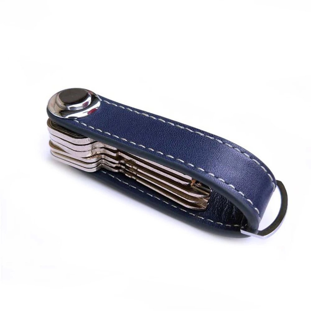 All-match Creative Key Chain Metal Leather Pendant
