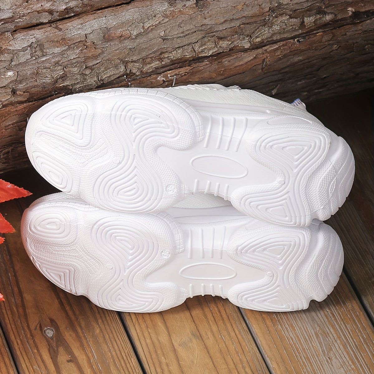 Women's Breathable Flying Woven Sneakers Outdoor Shoes
