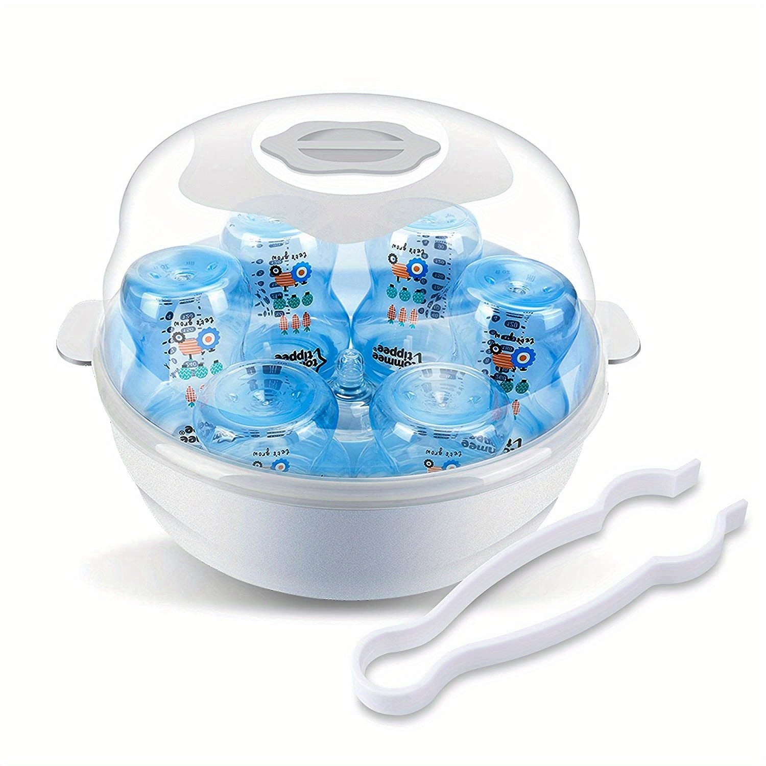 Baby Bottle Microwave Steam Sterilizer Disinfection Box