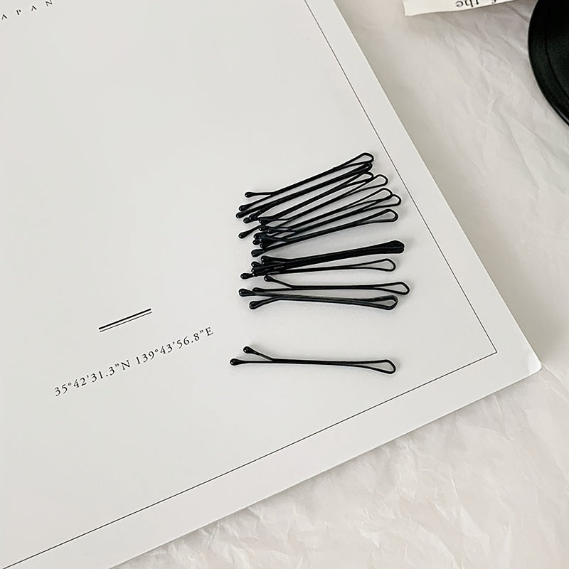 Hair Pins Invisible Straight Wavy Hairpins For Women Girls Hair Salon Care