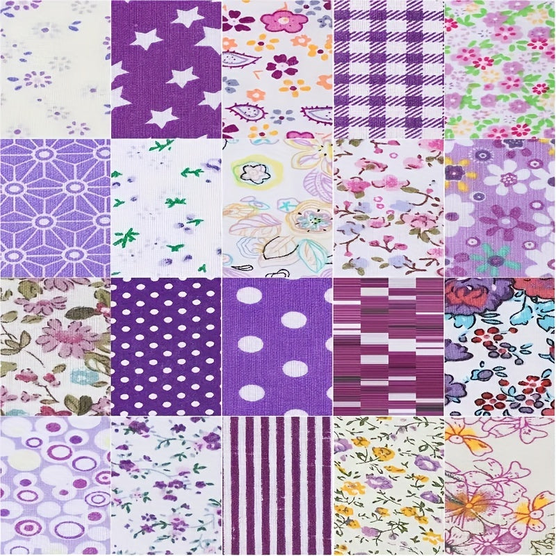 40pcs Cotton Quilting Fabric Strips Jelly Roll for Patchwork Craft