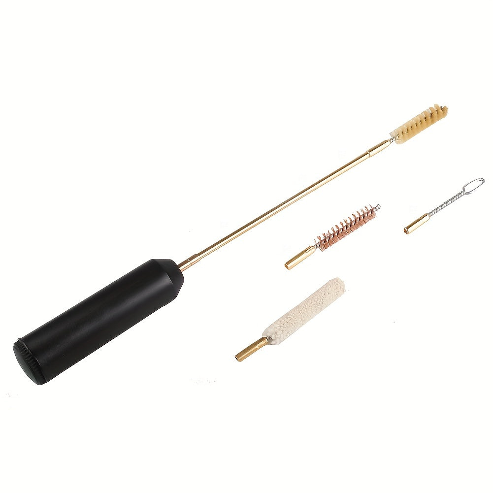 7pcs Tactical Cleaning Kit Cal 38 357 9mm Military Tool Rod Brush Pocket Size