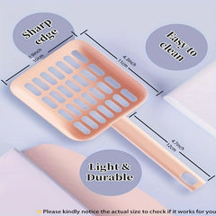 Cat Litter Scooper With Holder Litter Shovel Stand for Box
