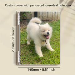 Custom Dog Photo Notebook - Personalized Pet Cover
