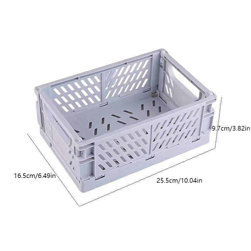 Durable Plastic Baskets for Shelf Storage - Pack of 1