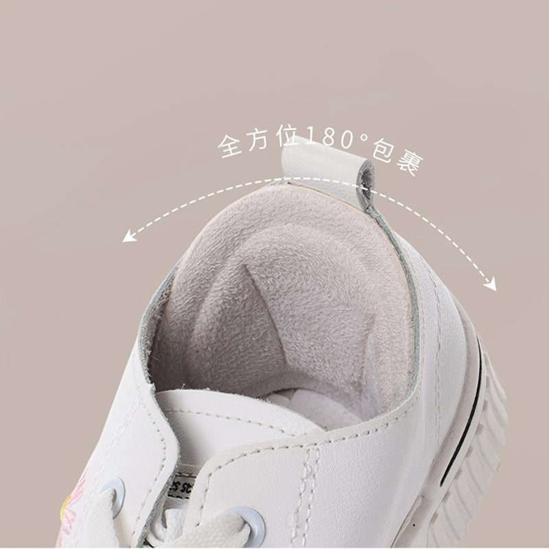 1pair Heel Protector Anti Wear Cushion Pads Feet Care Adhesive Shoes Sticker