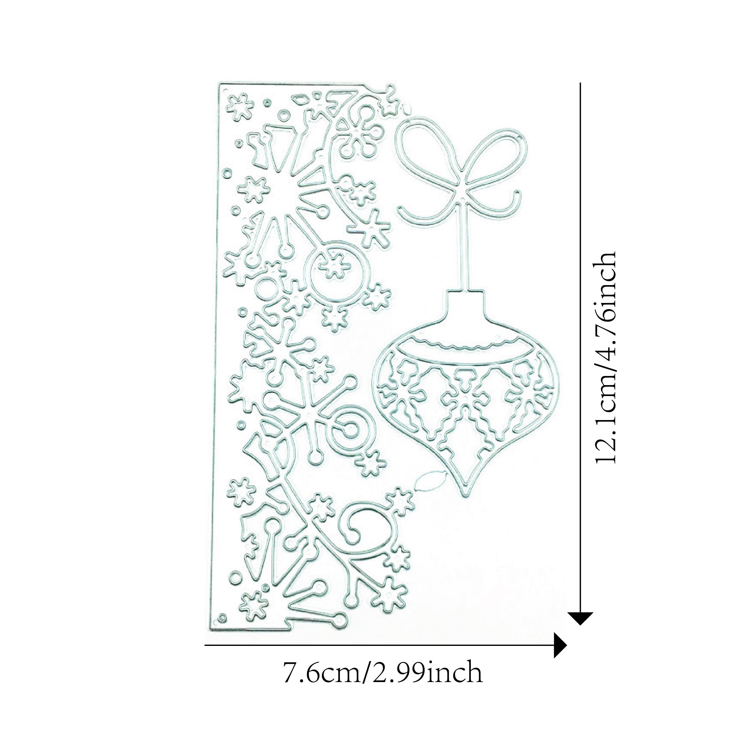 1pc Christmas Metal Cutting Dies Stencils DIY Card Making Scrapbook Craft