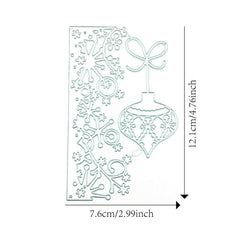 1pc Christmas Metal Cutting Dies Stencils DIY Card Making Scrapbook Craft