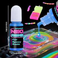 Neon UV Epoxy Resin Dye Kit 12 Colors