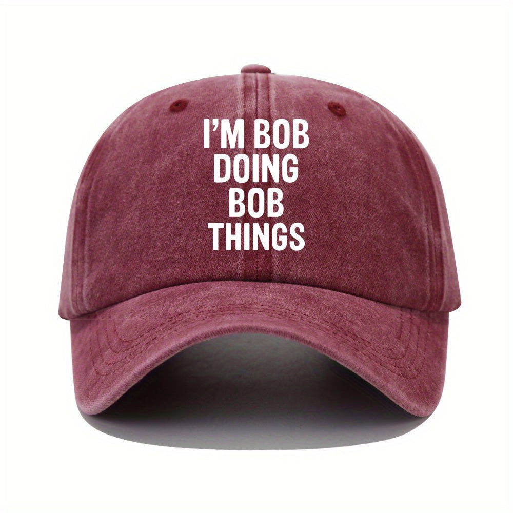 Bob Doing Bob Things Baseball Cap