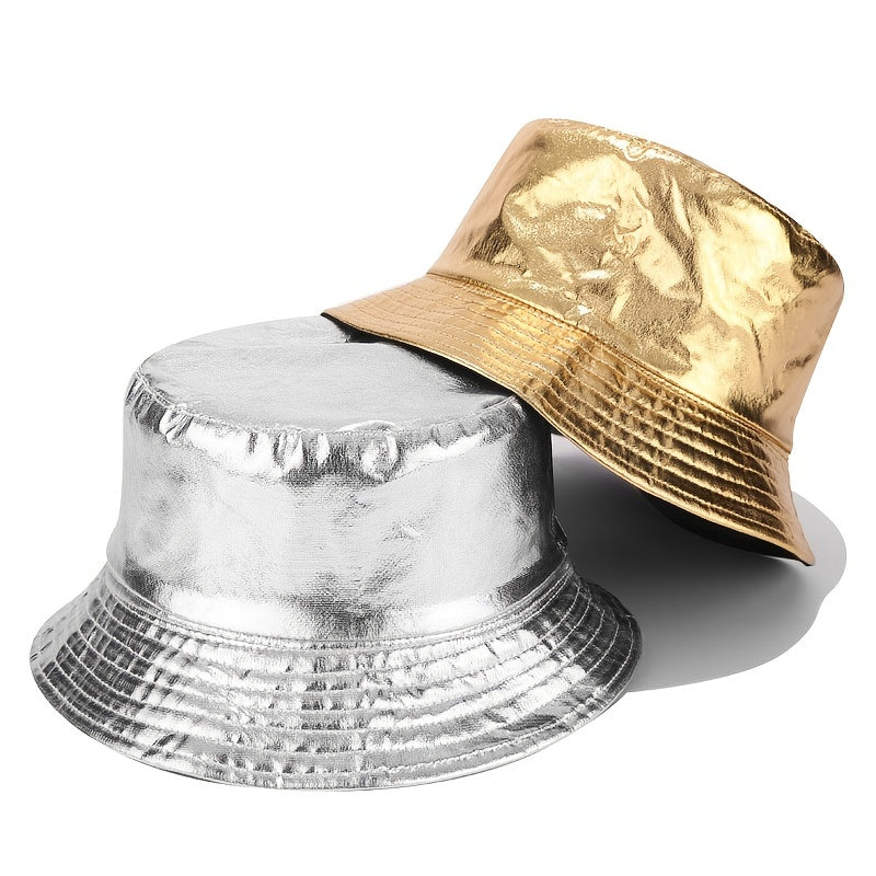 Reversible Punk Basin Hat Outdoor Casual Fisherman Cap