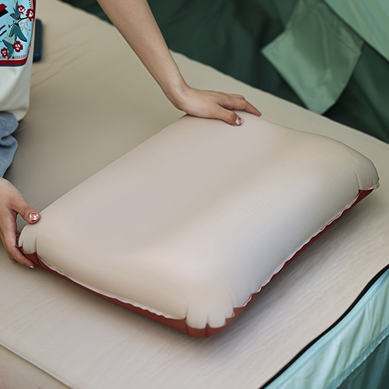 Self-inflating Pillow for Office Car Camping Hiking Neck and Waist Support