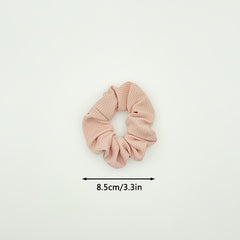 4pcs Knitting Scrunchies Hair Ties For Thick Hair No Crease Hair Accessories