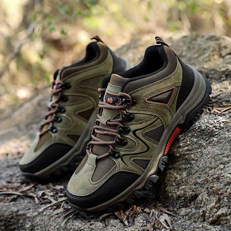 Men's Platform Hiking Sneakers Non Slip Outdoor Shoes