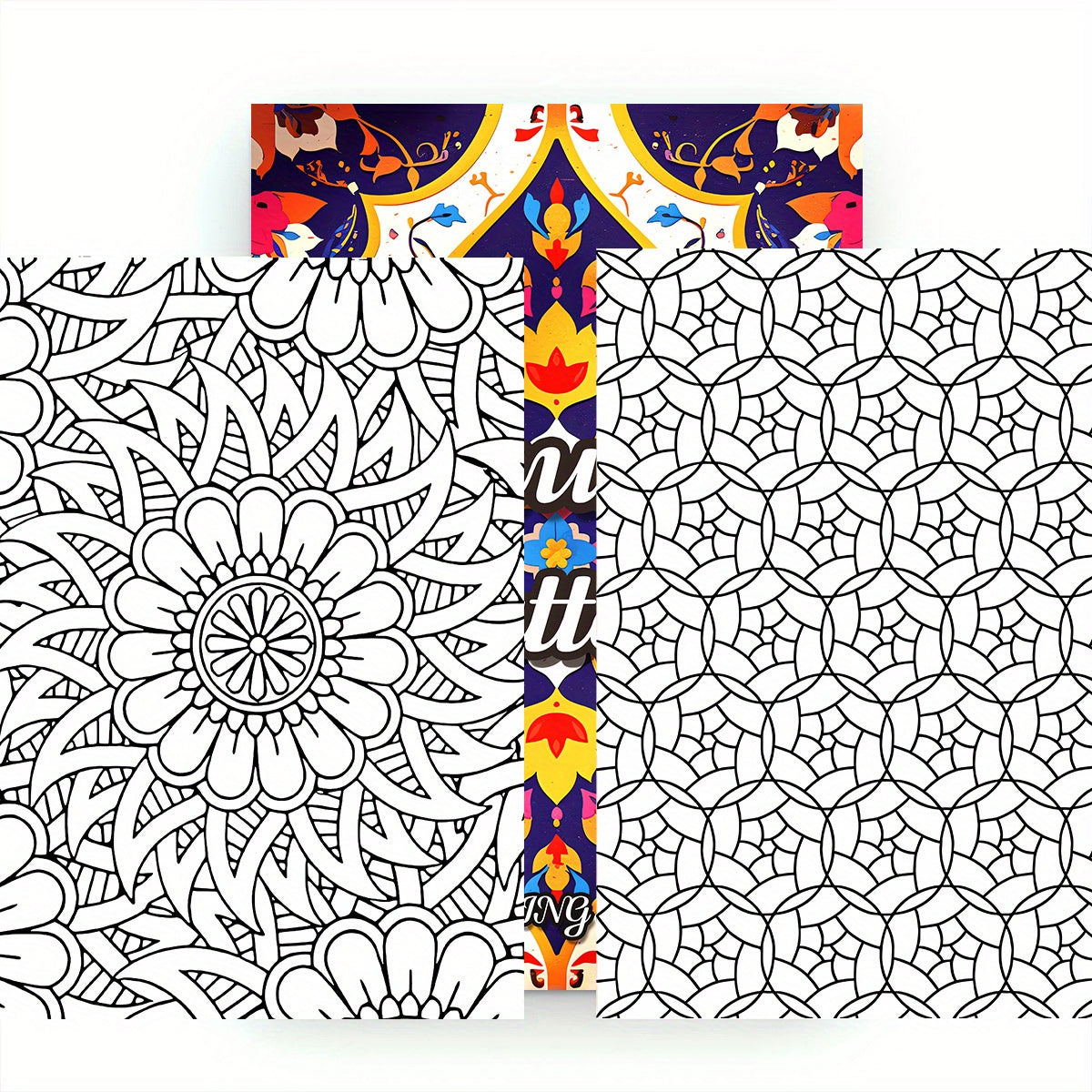 Adult Coloring Book Patterns: Ideal Gift for Friends & Family