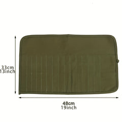 30 Holes DIY Paint Brush Bag Roll Up Canvas Paint Brush Case