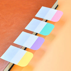 200 Adhesive Index Labels Colorful Page Markers for Books, Notes