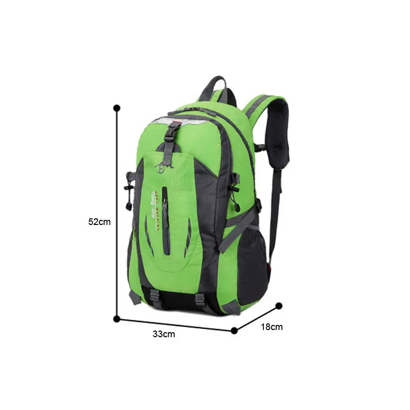 40L Outdoor Climbing Backpack Rucksack Waterproof Sports Bag