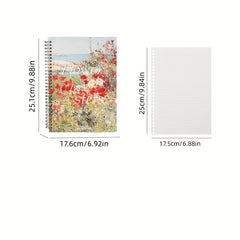 1pc Creative Coil Notebook Horizontal Line Notepad