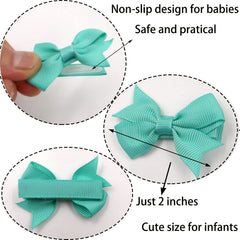 80pcs Baby Hair Clip Toddler Hair Accessories Barrette For Girls Fine Hair