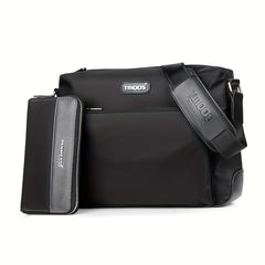 Waterproof Sports Crossbody Bag Men's Business Shoulder Bag