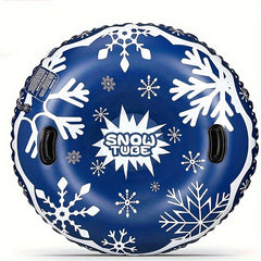 Winter Skiing Ring Waterproof Durable Thickened PVC Snow Sled 47 24inch