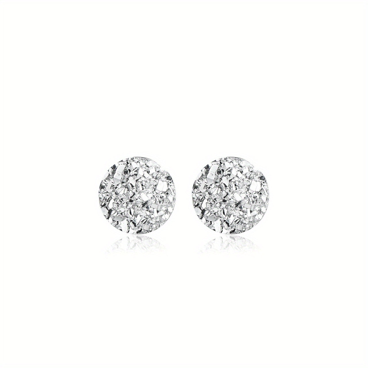 925 Silver Stud Earrings Sparkling Jewelry Gift for Girls