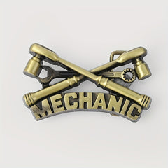 Vintage Tool Wrench Belt Buckle For Women & Men