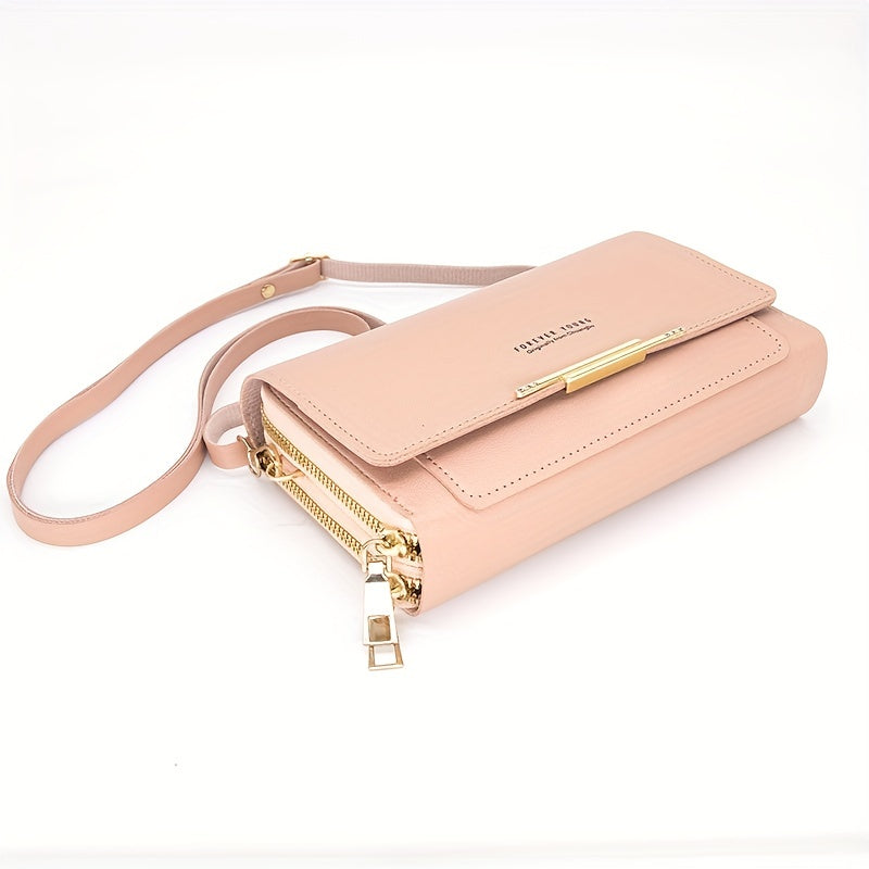 Square Shoulder Bag Minimalist Crossbody Bag For Work Women's Purse