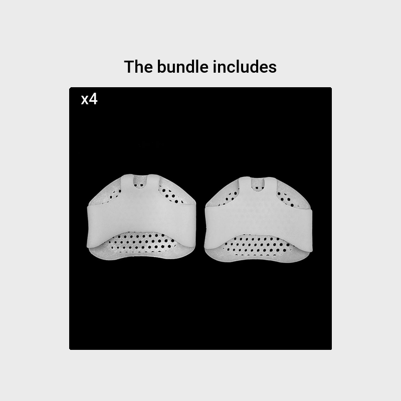 Silicone Forefoot Pad Insole Female Foot Guard Non slip Honeycomb Half Yard Pad