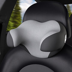 3D Memory Foam Neck Pillow for Car Seat and Truck, Lumbar Support Cushion