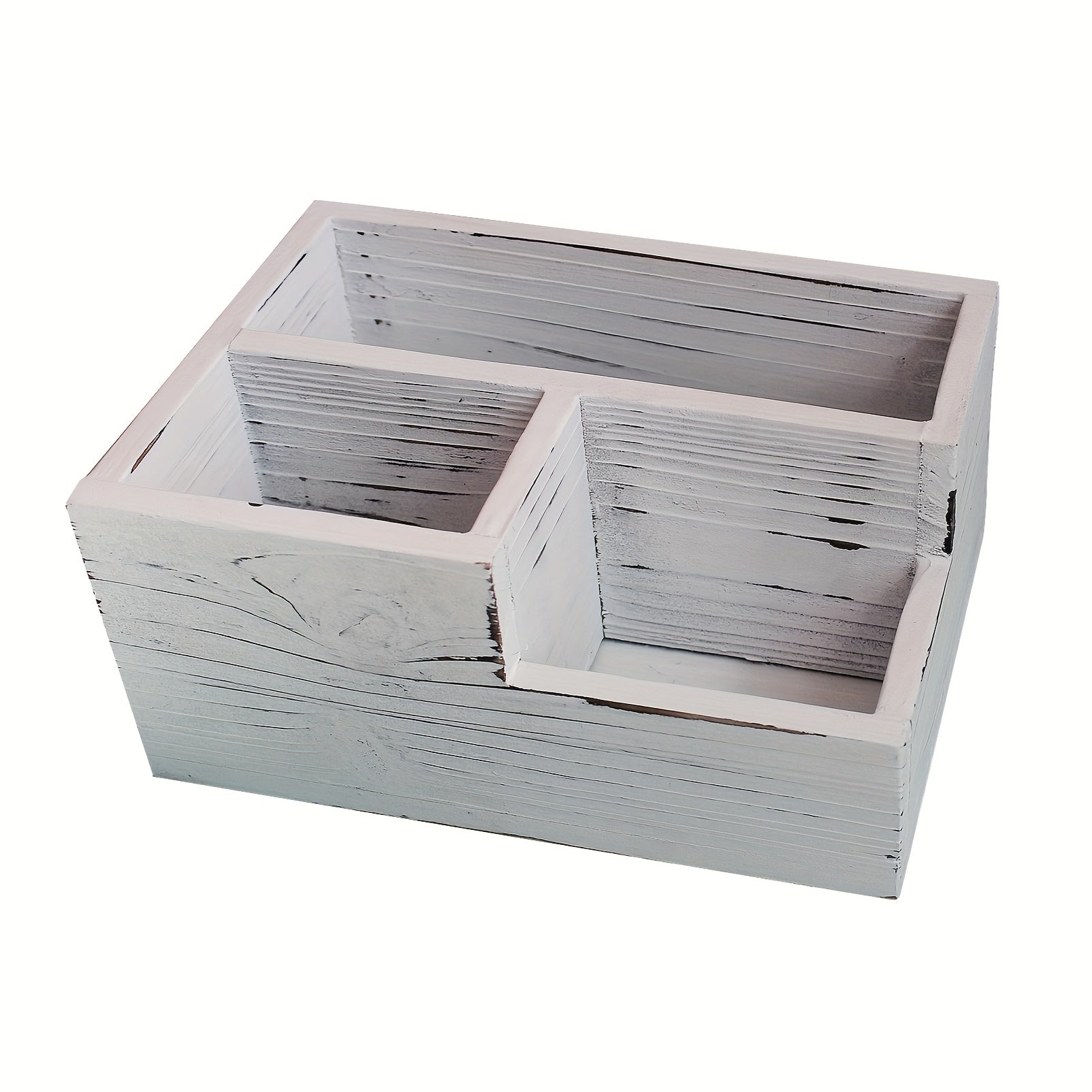 American Rustic Style Pen Holder Storage Box Desktop Placement Sorting