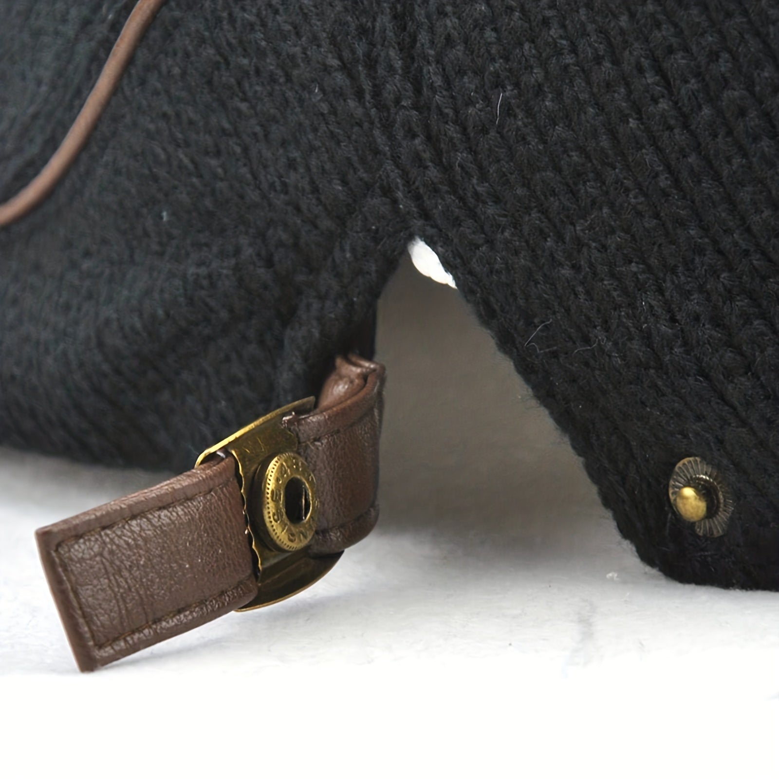 Knitted Newsboy Caps For Men Beret Hat Cabbie Golf Cap