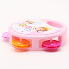 Children's Tambourine Cartoon Baby Musical Instrument Rattle