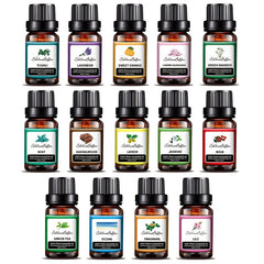 Organic Essential Oils Set for Aromatherapy Diffusers 10ml