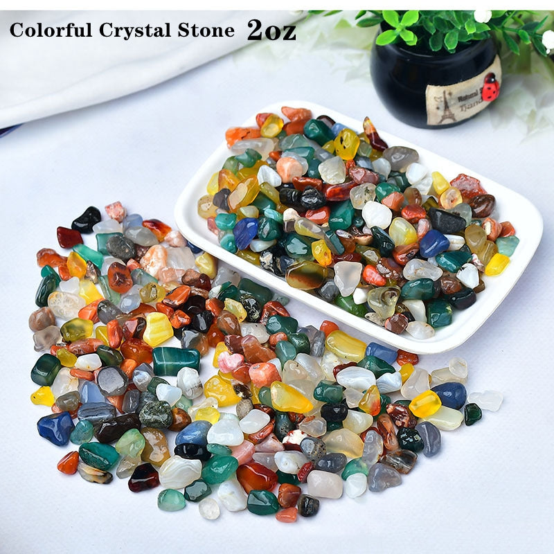 Natural Colorful Crystal Stones for Jewelry Making