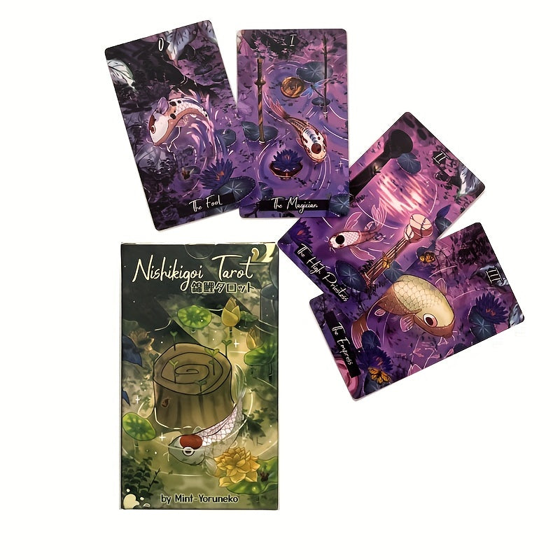 Blessings Mysterious Tarot Game for Family Gathering Divination Poker