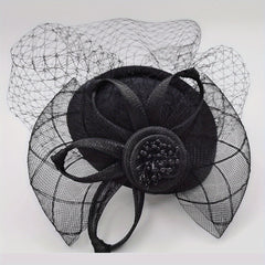 Women Flower Hair Clip Birthday Horce Racing Wedding Hat Derbyhat Church