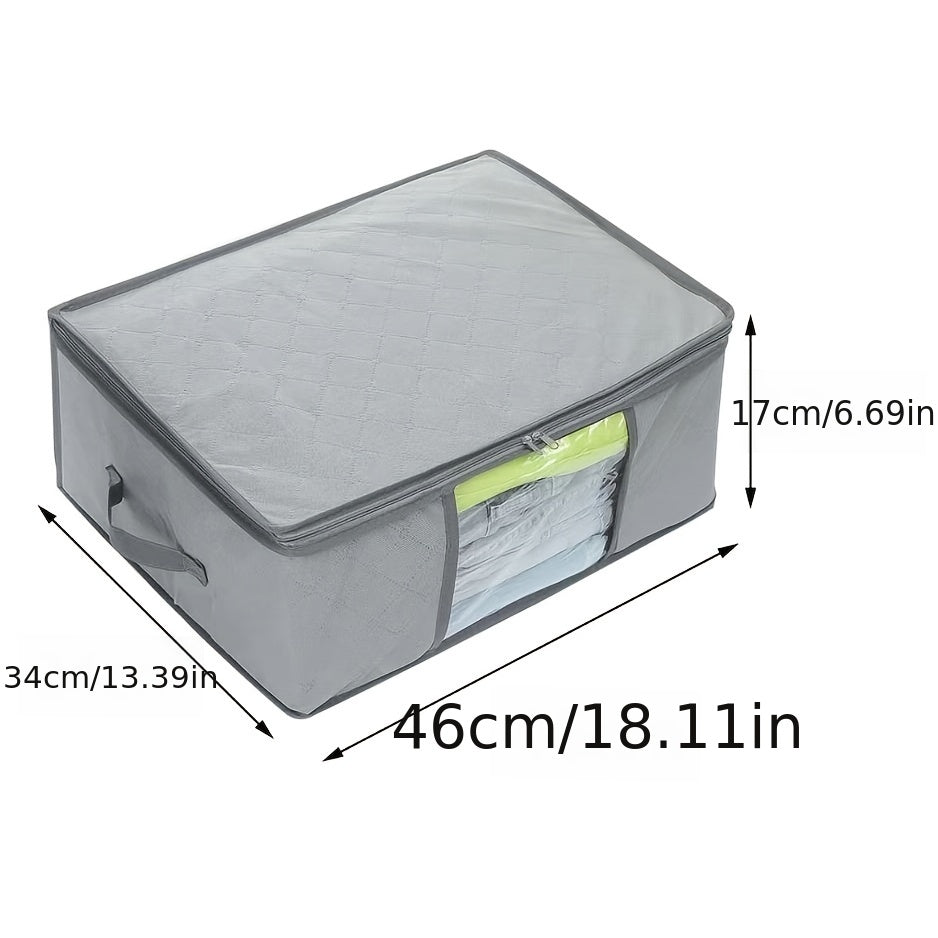 Dustproof Zipper Bag Clothes Organizer Large Capacity
