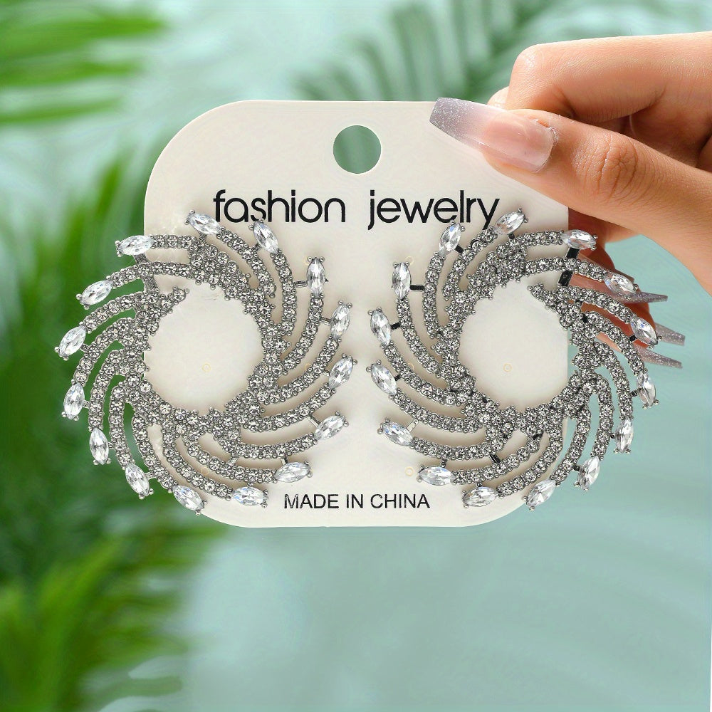 Geometric Shape Personality Earrings Ladies Jewelry Catwalk Accessories